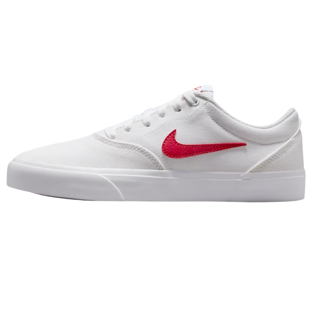 Nike Women's Charge Canvas Shoes (White/Black/University Red)