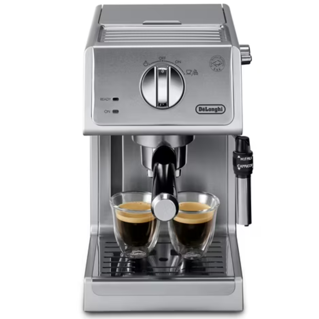 De'Longhi 15 Bar Espresso Machine w/ Advanced Cappuccino System (Stainless)