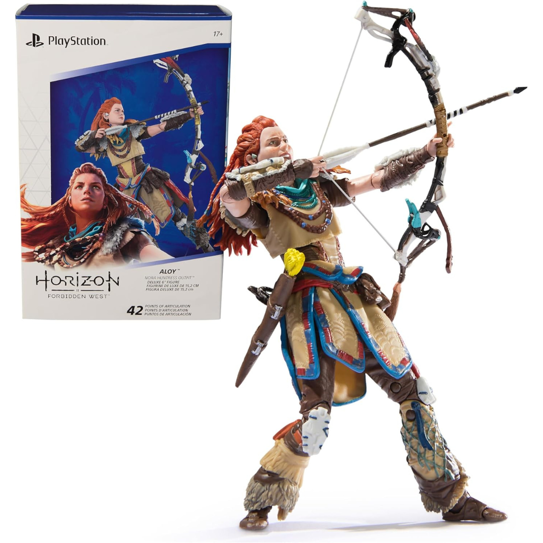 6" PlayStation Horizon Forbidden West: Deluxe Aloy Figure w/ 15 Accessories