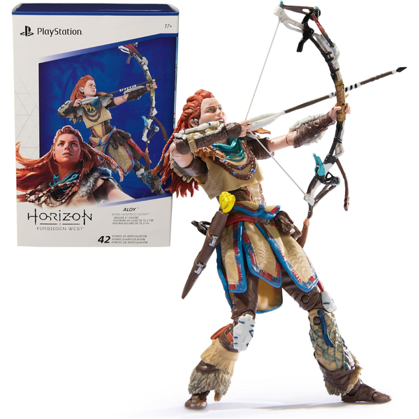 6" PlayStation Horizon Forbidden West: Deluxe Aloy Figure w/ 15 Accessories