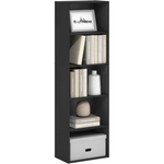 Furinno Luder 5-Tire Heavy Duty Freestanding Book Shelf