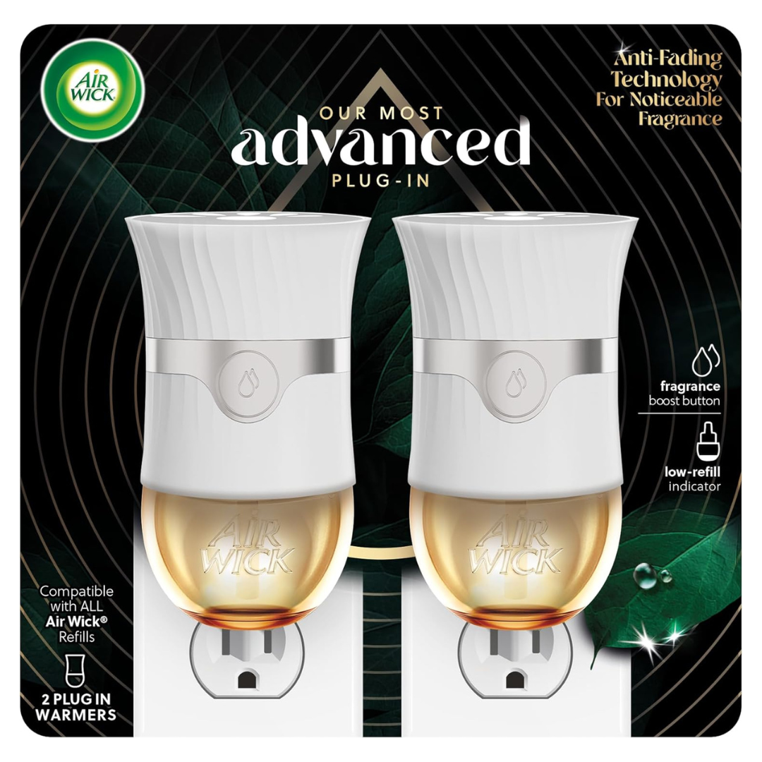 2-Count Air Wick Advanced Plug-In Scented Oil Air Freshener Warmer Devices