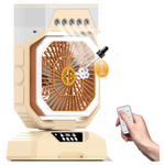 Weljoy Portable Rechargeable Misting Fan