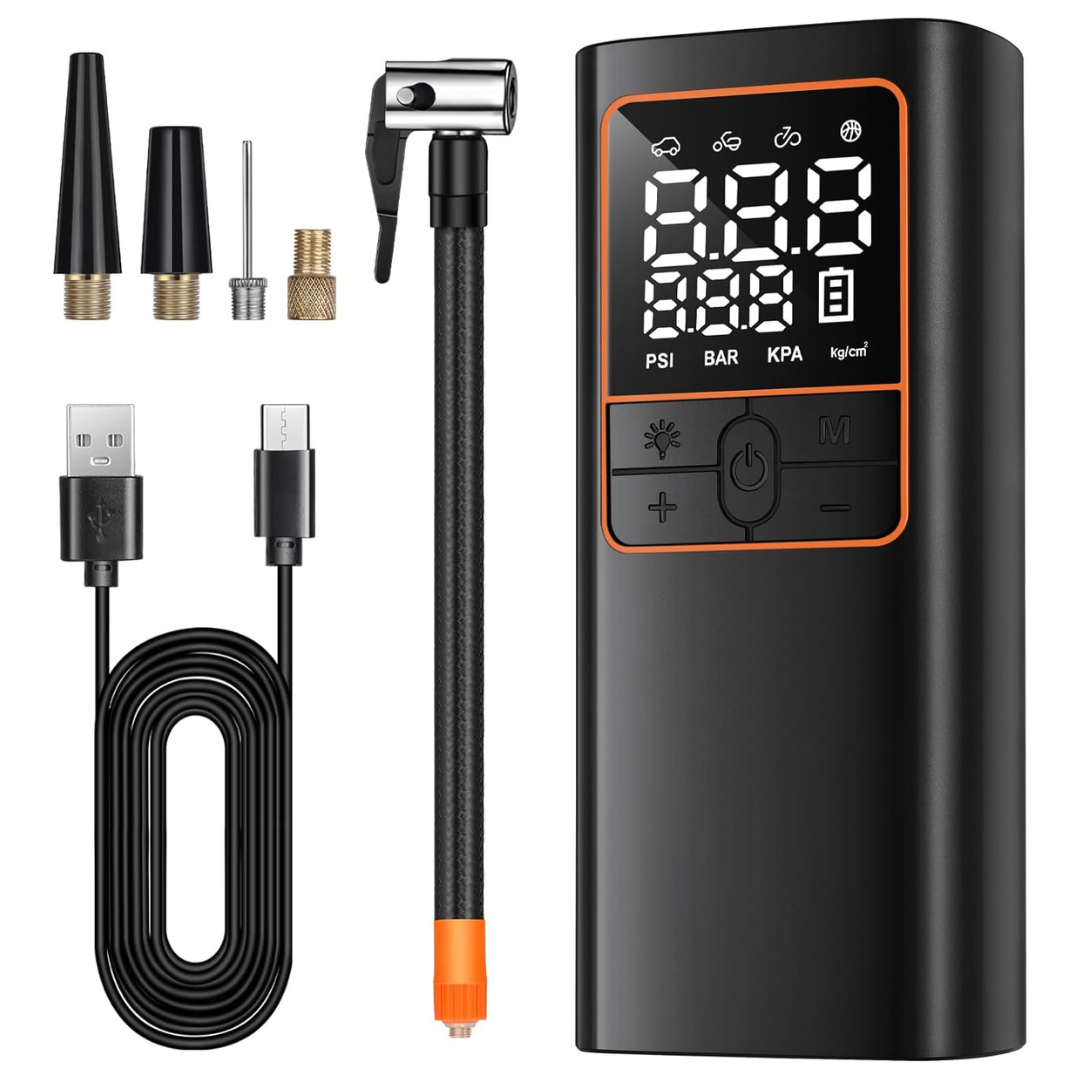 Lamonke Portable Cordless 150PSI Tire Inflator Air Compressor