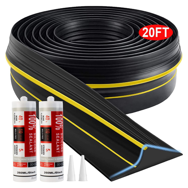 20-Ft Universal Garage Door Threshold Seal Strip