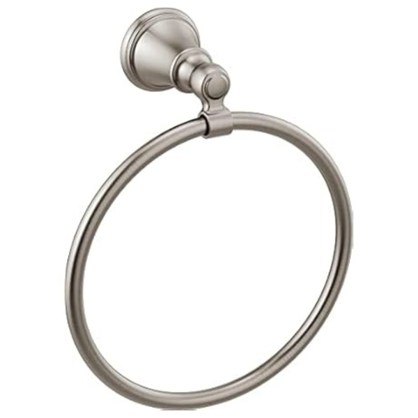 Delta Faucet 73246-SS Woodhurst 6 3/8" Wall Mount Towel Ring
