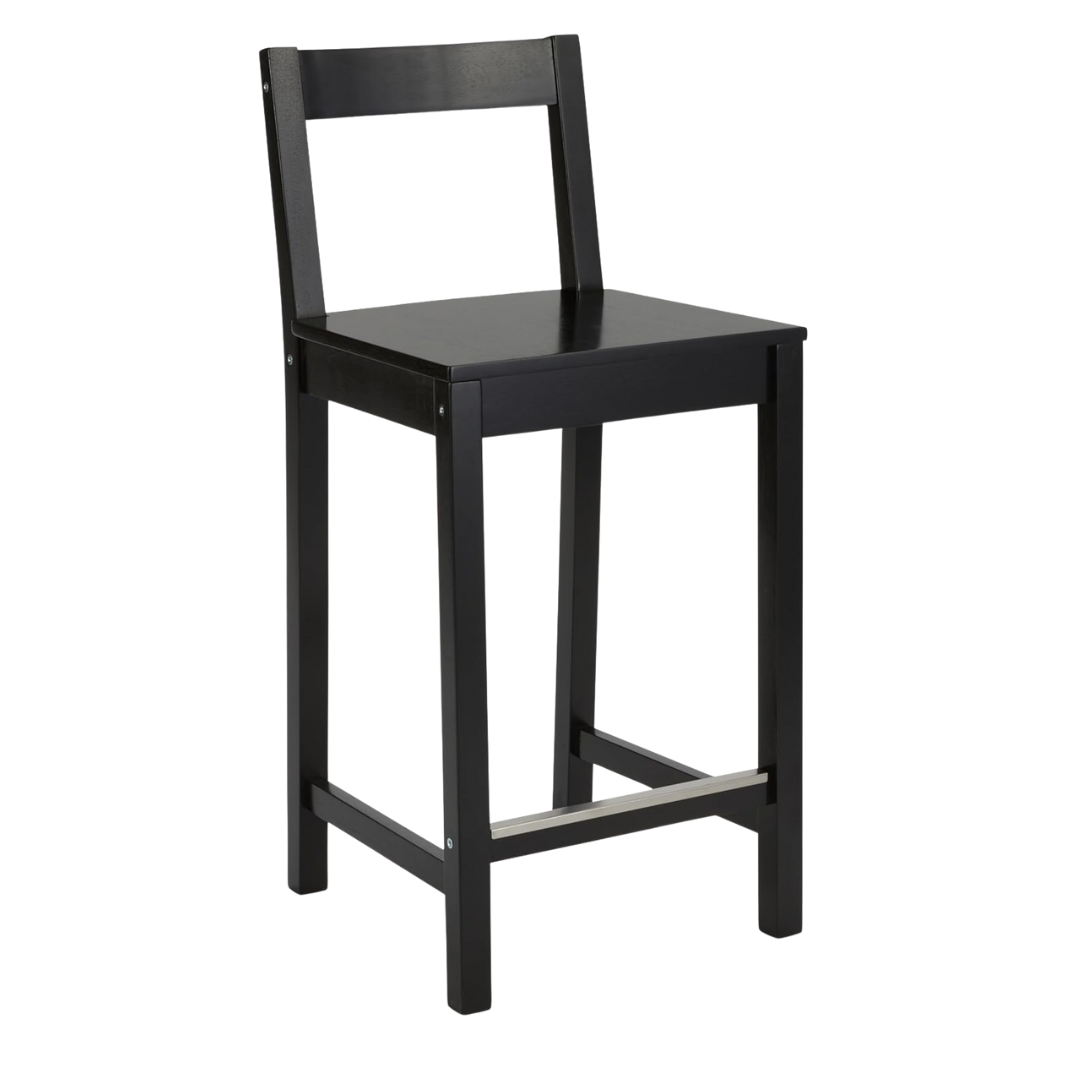 24" Amazon Basics Wooden Bar Stool