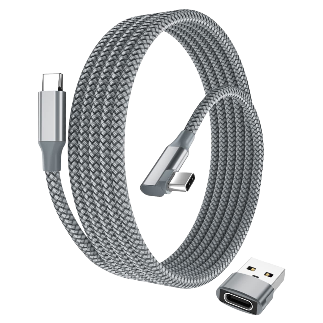 10ft iPhone 17 16 Pro Max Air Charger Cord With USB Block Adapter