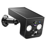 PM Popmake 2K Solar Security Camera W/ AI Motion Detection