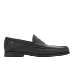 Ferragamo Men’s Athen Leather Moc-Toe Penny Loafers
