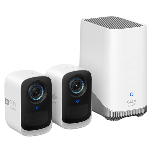eufy Security 2-Cam Kit 4K Wireless Security Camera