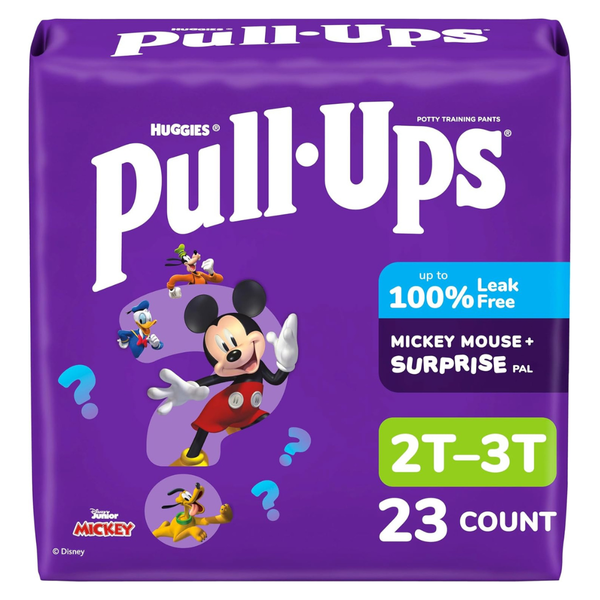23-Count Pull-Ups Boys' Training Pants, Size 2T-3T