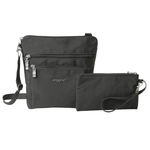 Baggallini Pocket Crossbody Bag With RFID-Blocking Wristlet