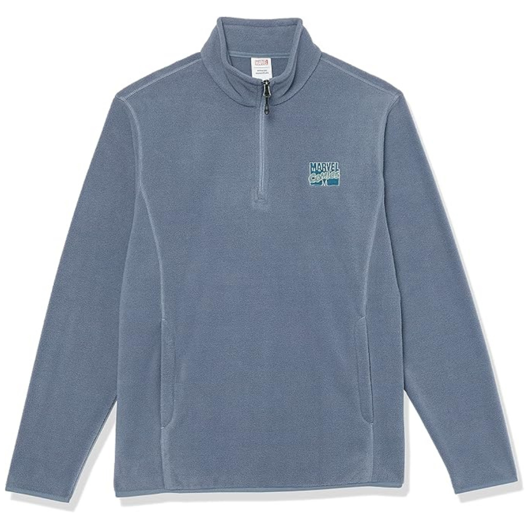 Amazon Essentials Men's Polar Fleece Quarter-Zip Mock Jackets