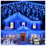 33Ft Christmas Lights With 400LED 75 Drops 8 Modes