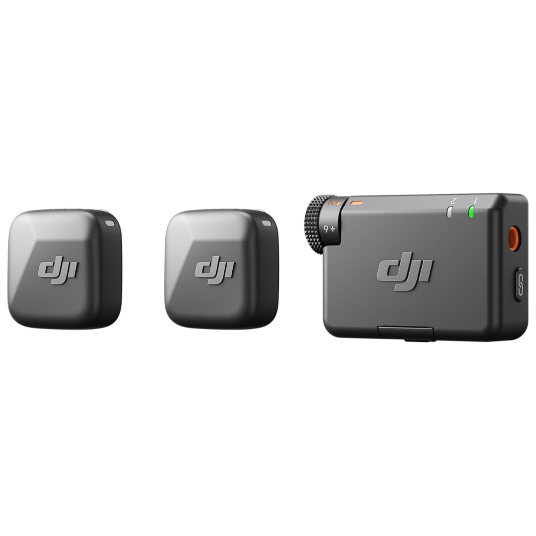 DJI Mic Mini Wireless Lavalier Microphone W/ 2x TX + 1x RX