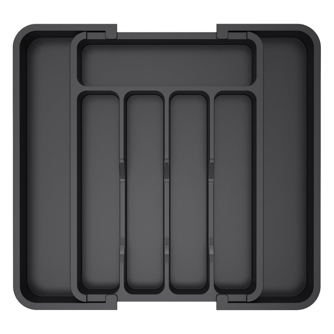 Expandable Silverware Drawer Organizer (8.5"-14.1" x 12.1")