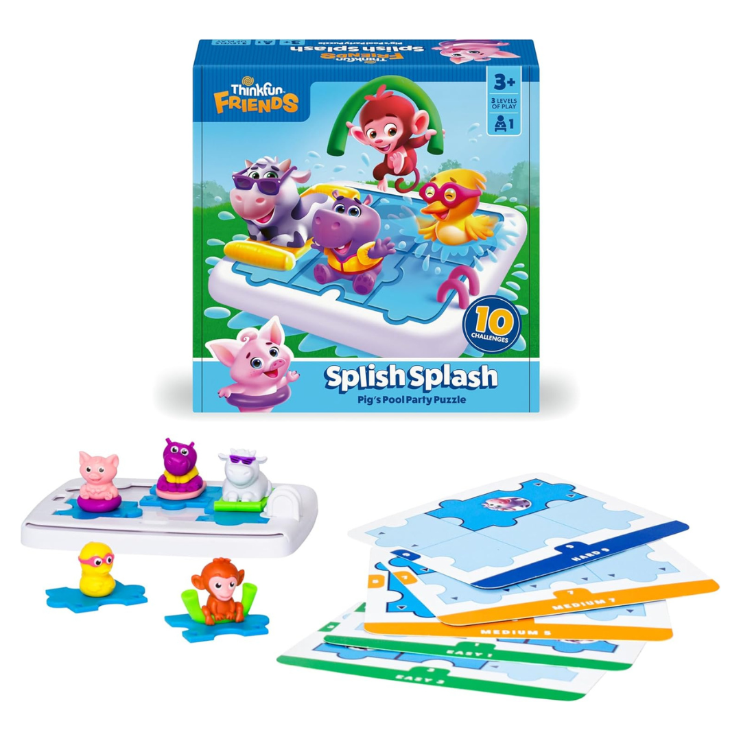 ThinkFun Friends Splish Splash: Problem Solving Game