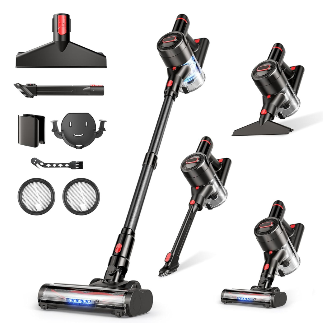 Zyxrona 450W 8-in-1 Cordless Stick Vacuum Cleaner