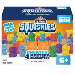 Elmer’s Squishies Kids’ DIY Activity Kit, Creates 4 Mystery Characters, 24 Piece Kit
