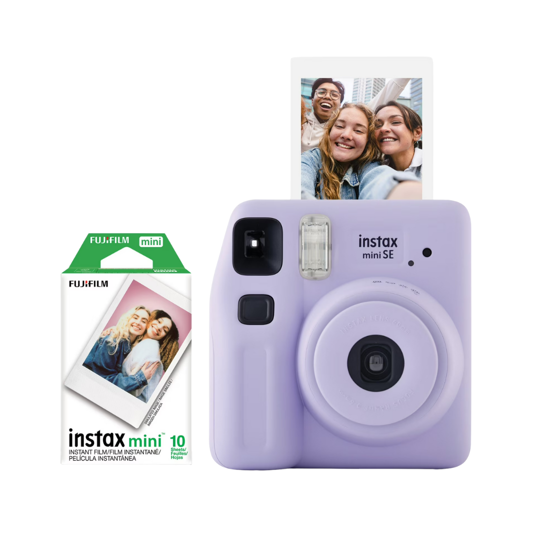 Fujifilm Instax Mini SE Instant Camera With Bonus 10 Pack Mini Film