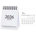 2026 Monthly Schedule Mini Desk Calendar (Various)