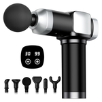 CAMEFER Deep Tissue Massage Gun With 30 Speeds And 6 Attachments