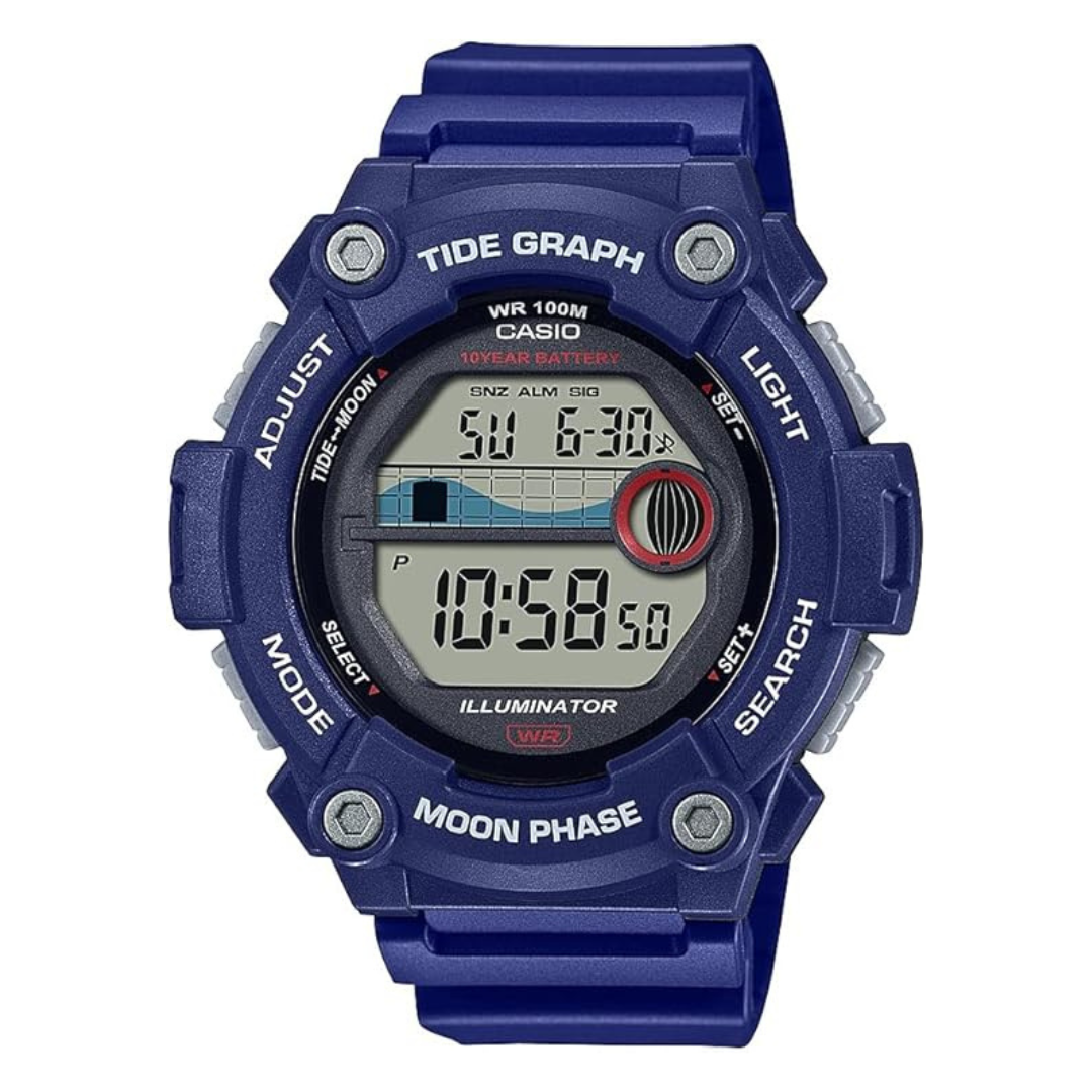 Casio Tide Graph Moon Phase Men's Sports Watch
