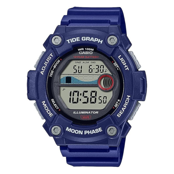 Casio Tide Graph Moon Phase Men's Sports Watch