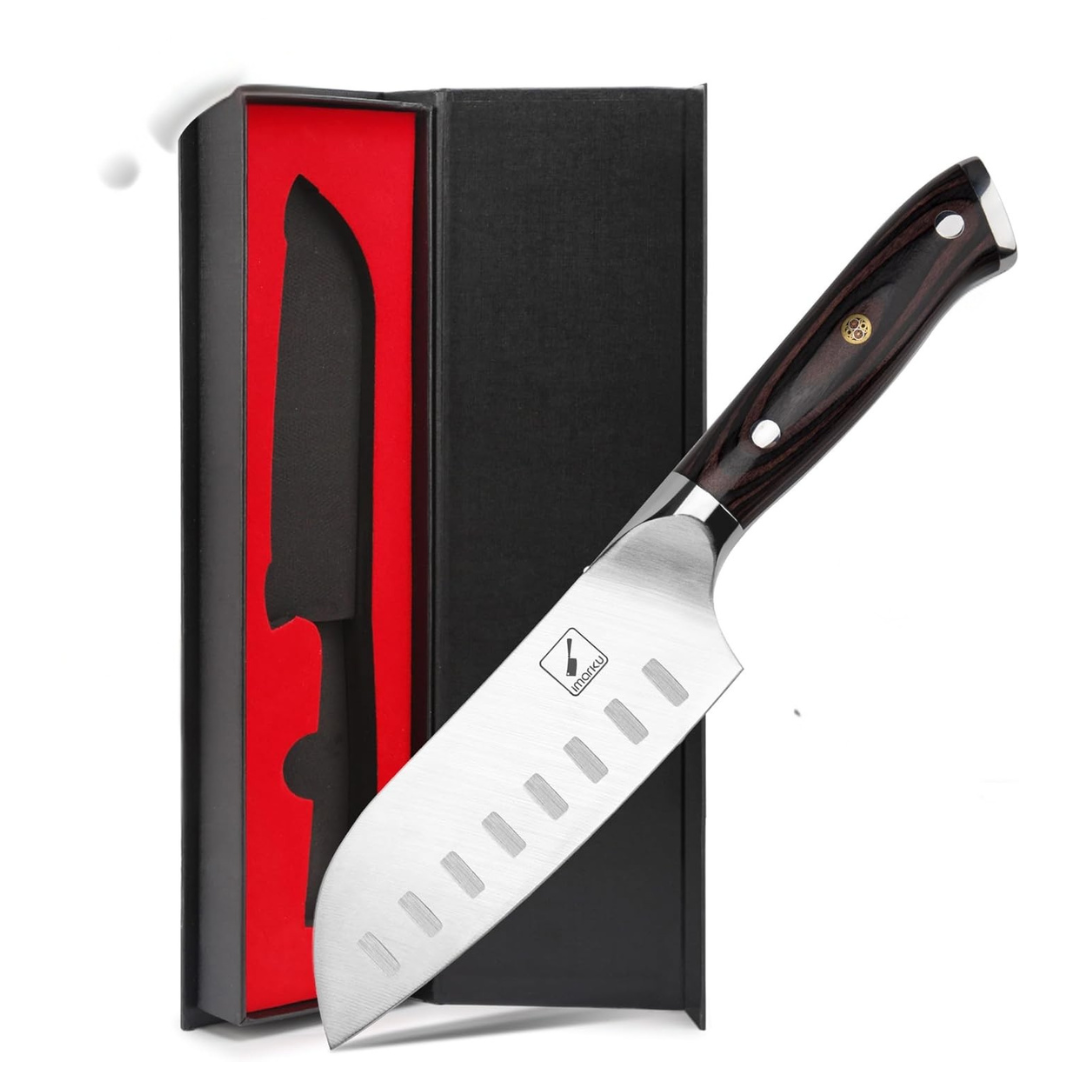 Imarku 5" Ultra Sharp Blade Chef Knife W/ 2" Ergonomic Handle
