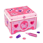 Melissa & Doug Created By Me! Jewelry Box Wooden Craft Kit