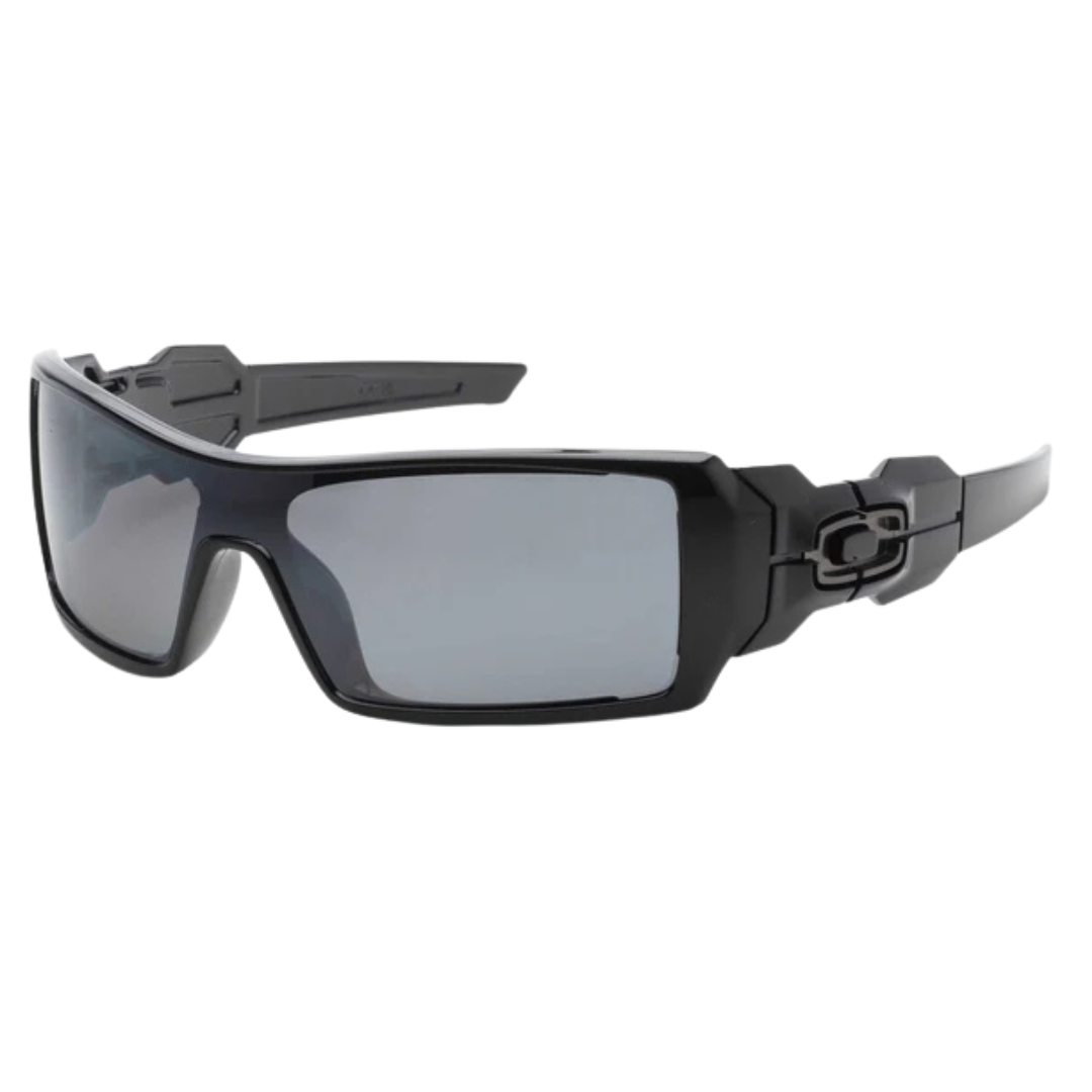 Oakley Men's Oil Rig 50mm Polished Black Polarized Sunglasses