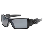 Oakley Men's Oil Rig 50mm Polished Black Polarized Sunglasses