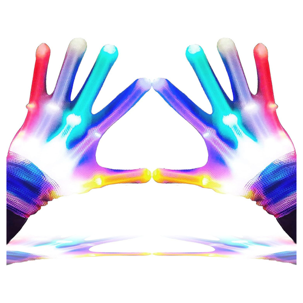 Finger LED Light Gloves With 5 Colors/6 Modes