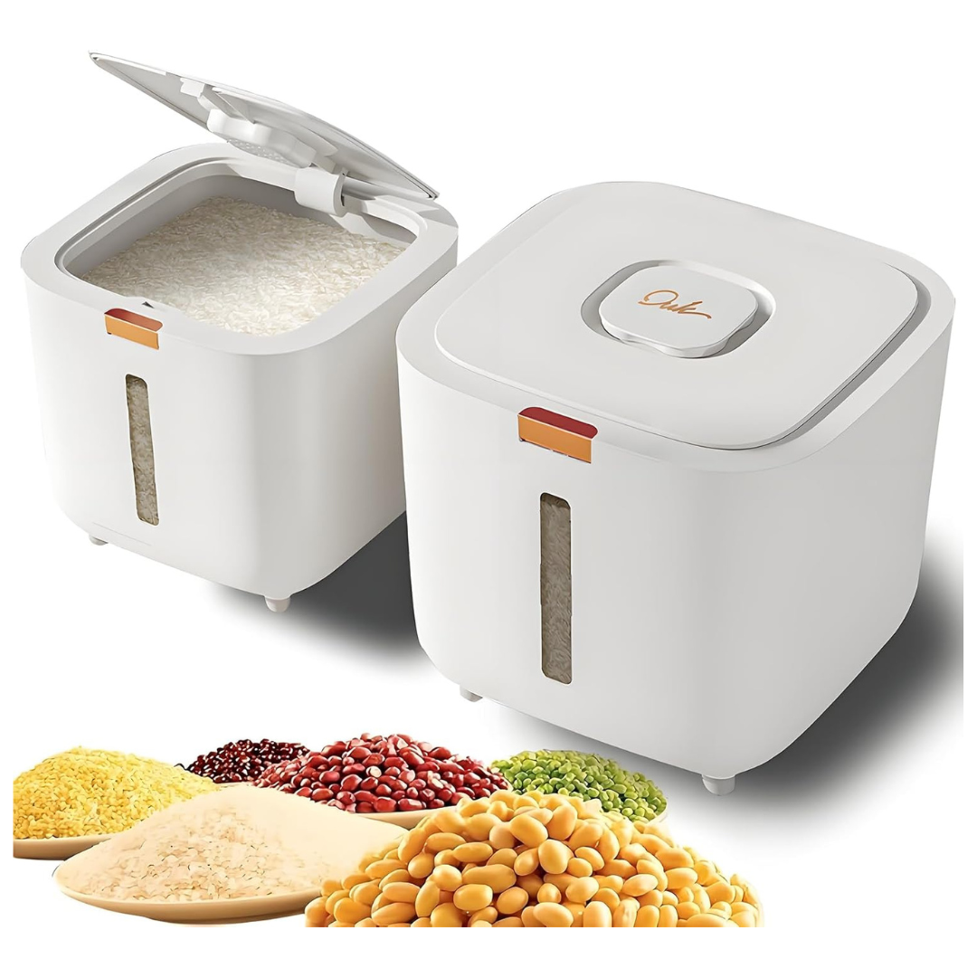 2-Pack Premium Airtight Storage Containers With Locking Lid