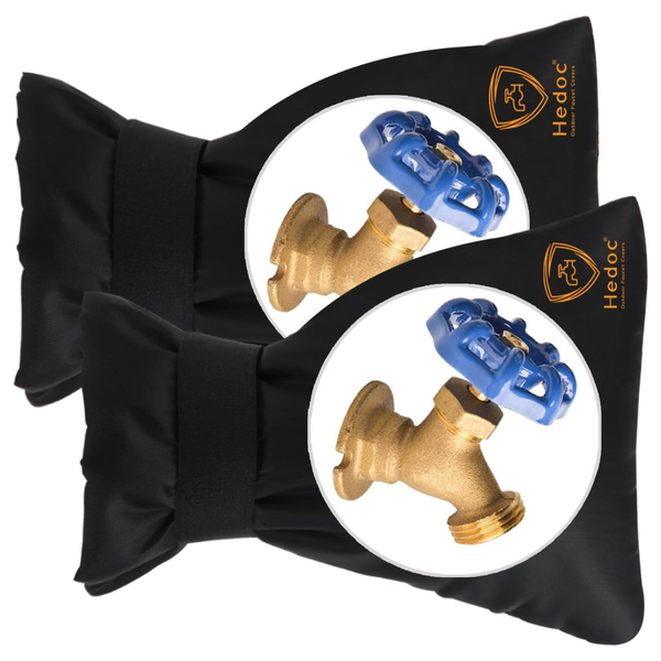 2-Pack Outdoor Faucet Covers For Winter Freeze Protection (Various)