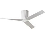 52" Ceiling Fans with Dimmable LED Lights (White)