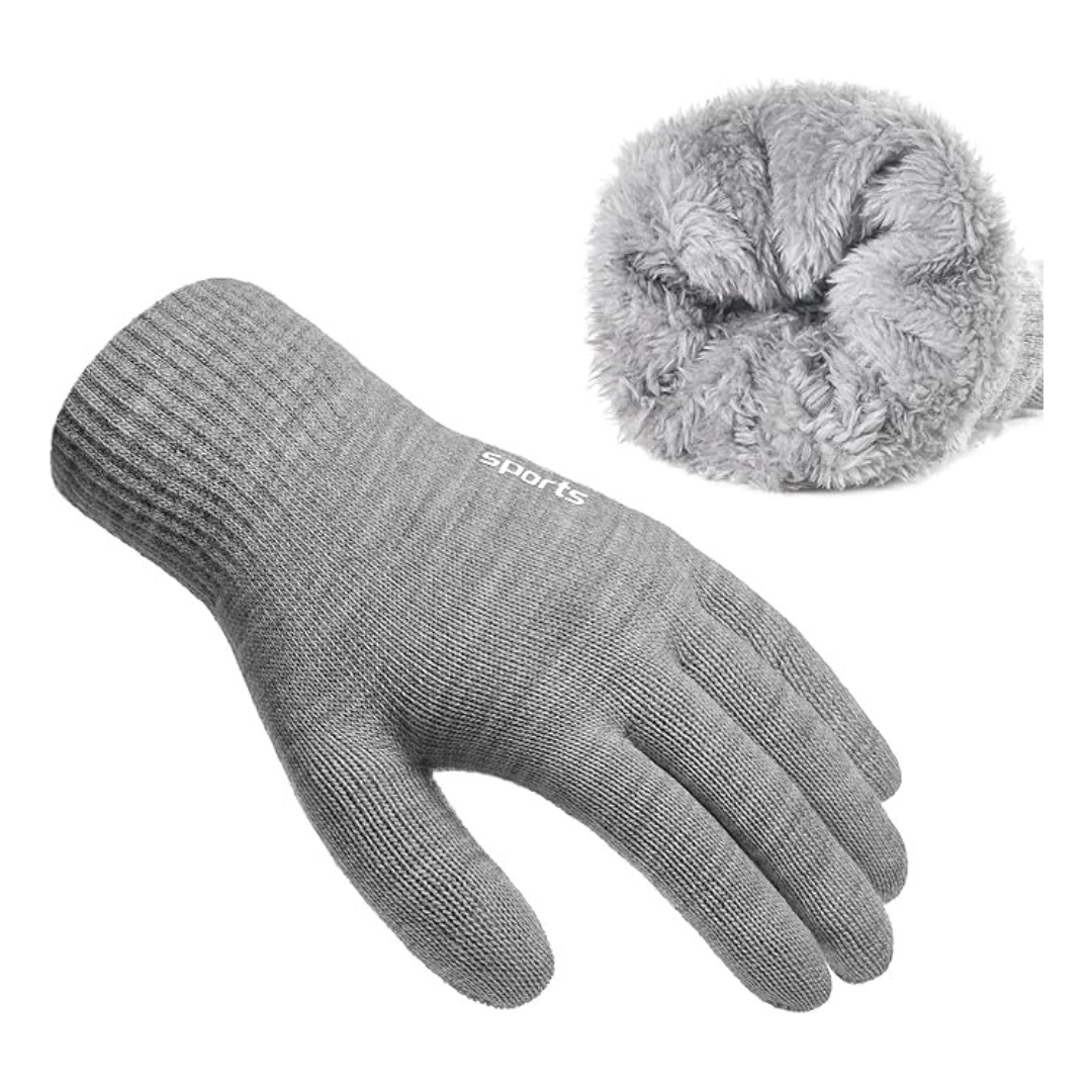 Unisex Touchscreen Winter Gloves with Fleece Liner