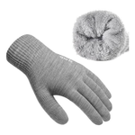 Unisex Touchscreen Winter Gloves with Fleece Liner