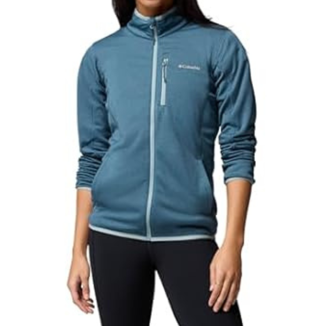 Columbia Women's Essential Hike Grid Fleece Full Zip Jacket