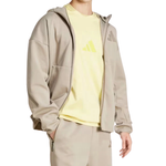 Adidas Men's Z.N.E. Classic-Fit Zip-Front Logo Hoodie