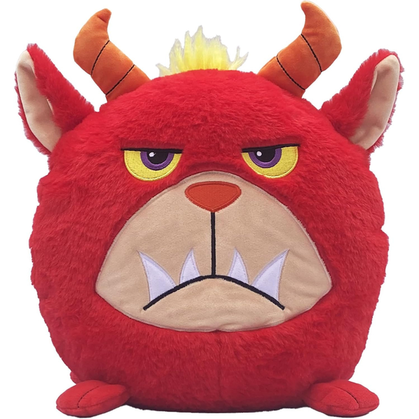 12" Hangry Petz Rogue Monster Red Plush