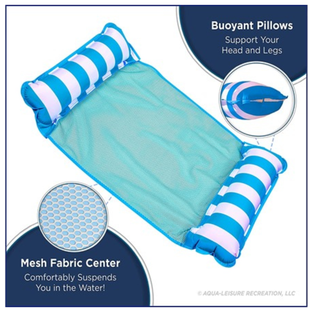 4-in-1 Aqua Leisure Monterey Hammock Pool Float