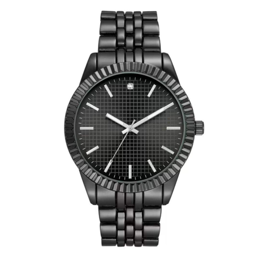 George Black Gunmetal Men's Analog Watch