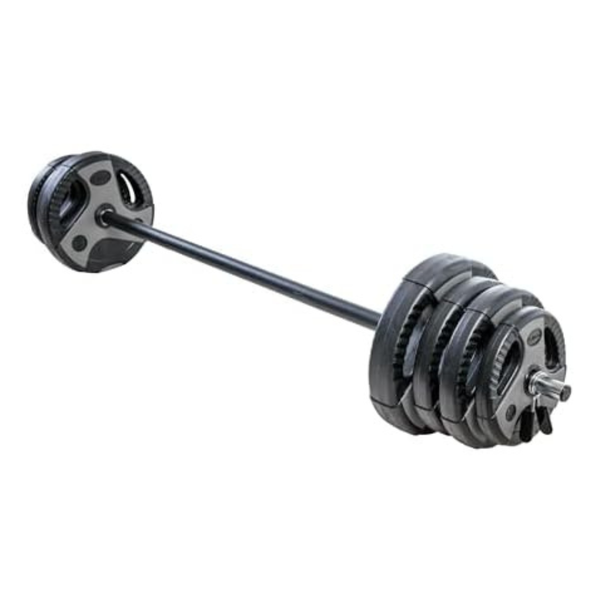 US Weight 54 LB Perfect Barbell Weight Set W/ 55" Padded Bar