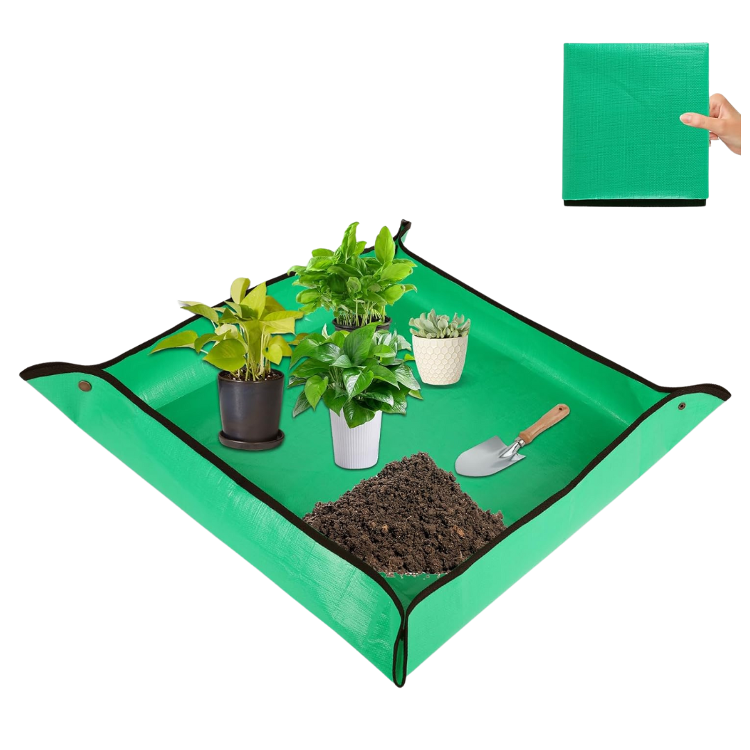 26" x 26" HKZ Waterproof Portable Succulent Repotting Mat