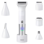6-in-1 Wet & Dry Body Hair Trimmer With USB Charging Dock