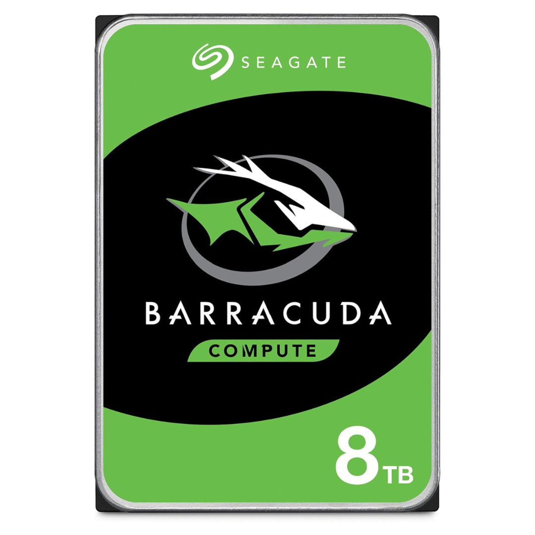 Seagate BarraCuda 8TB 3.5" SATA III 6Gb/s Internal HDD
