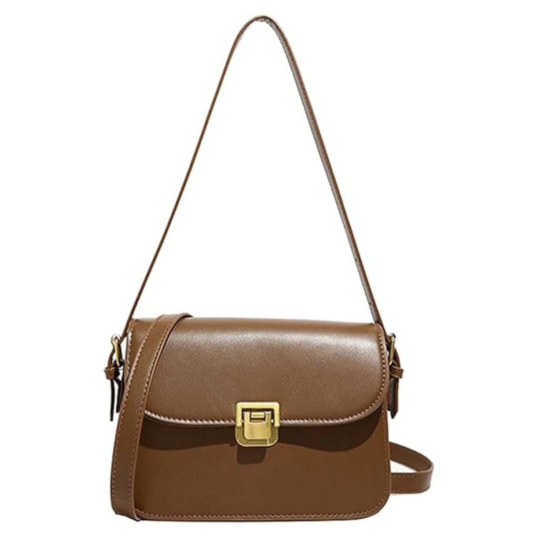 Farcauo Women's Shoulder Purse With 2 Removable Straps