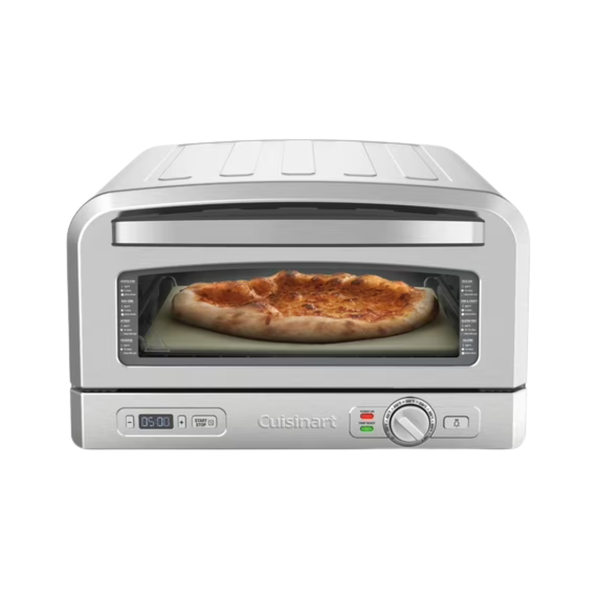 Cuisinart 0.6 Cu Ft Electric Indoor Pizza Oven With Accessories